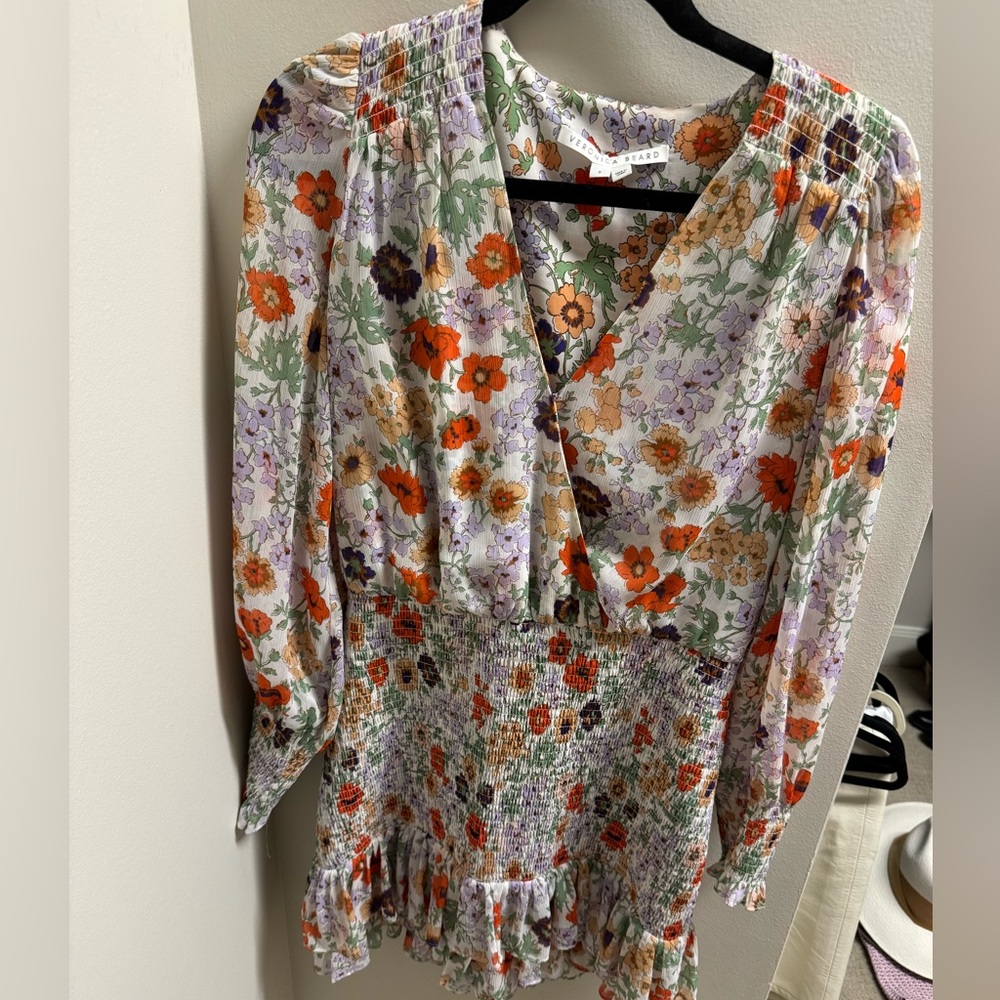 Veronica Beard 6 Floral Dress